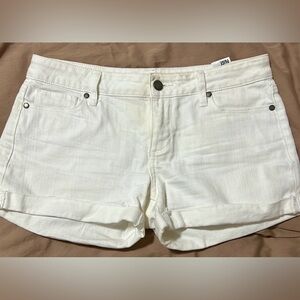 Paige white jeans shorts size 27 women